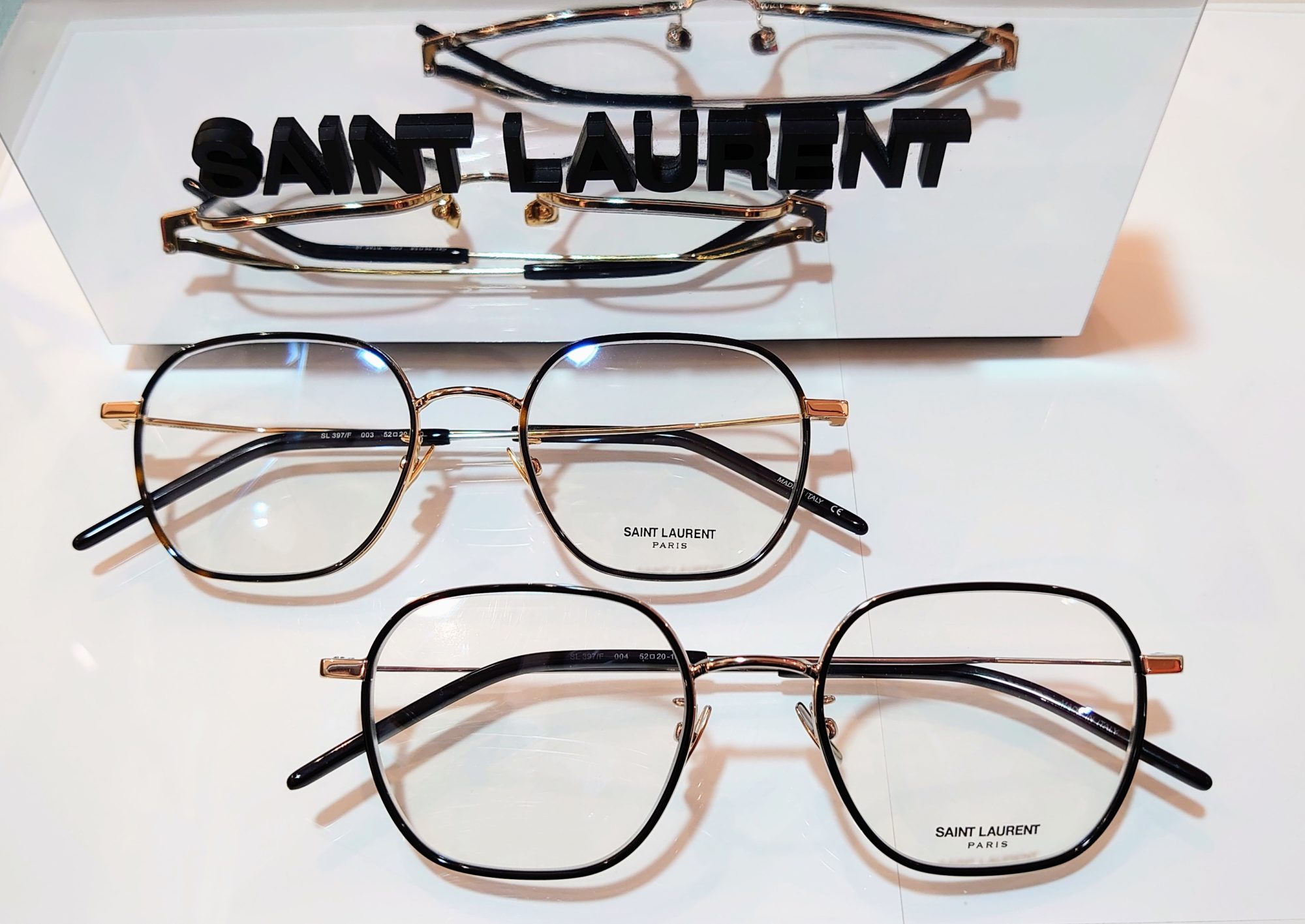 大ヒットセレブ愛用 SAINT LAURENT サングラス SL M27F 006_IEBK-